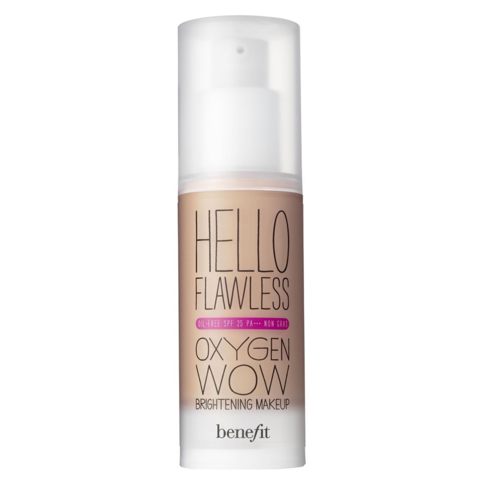 hello flawless oxygen wow brightening makeup oil free spf 25 30ml