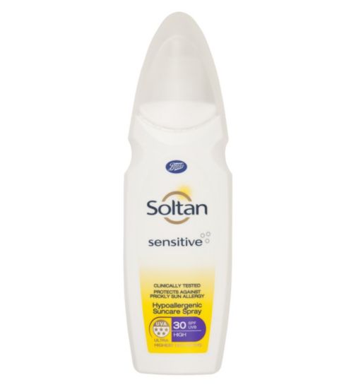 Soltan Sensitive Hypoallergenic Suncare Spray SPF30 200ml