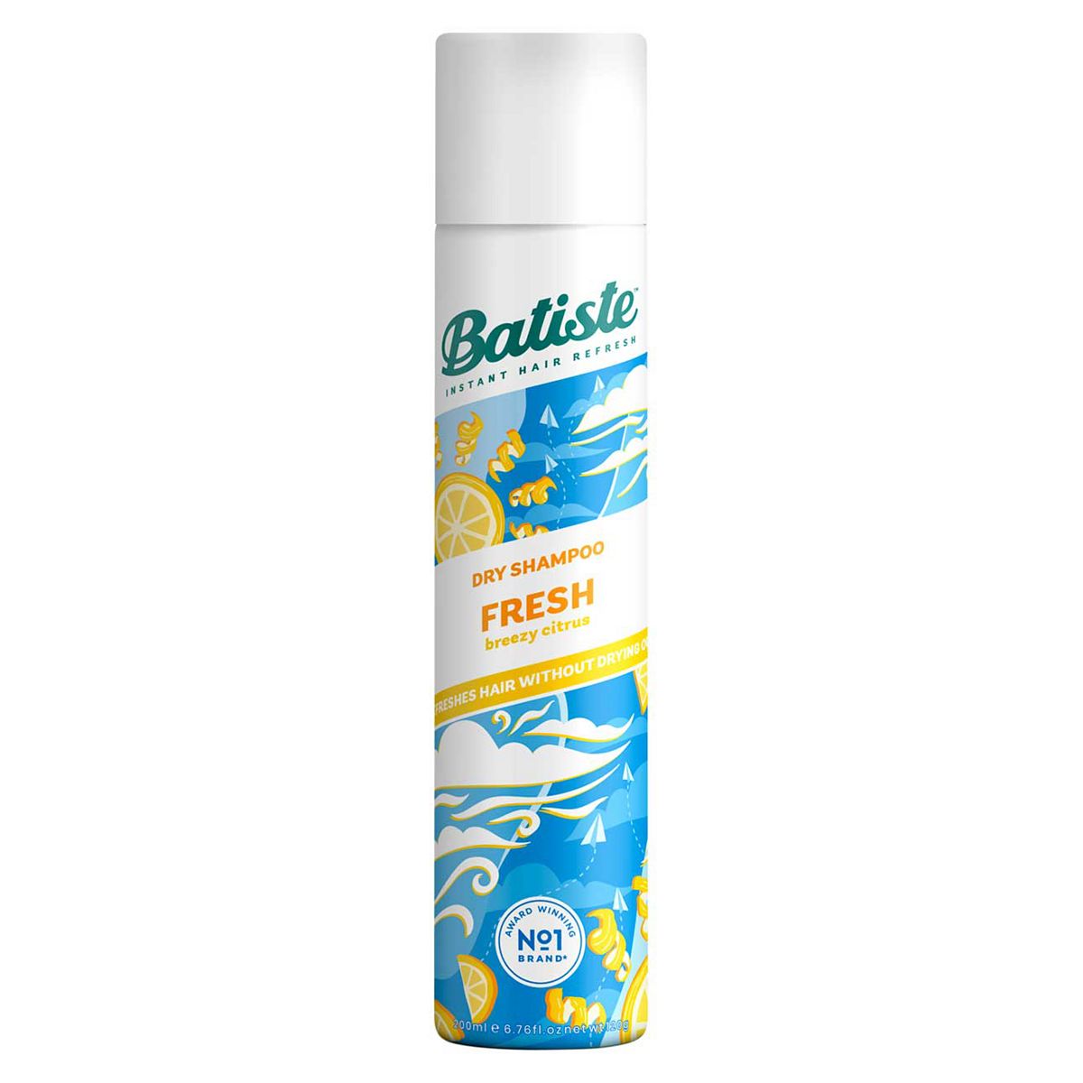 Batiste Dry Shampoo Fresh. Cool & Crisp Hair Shampoo200 ml, 200ml