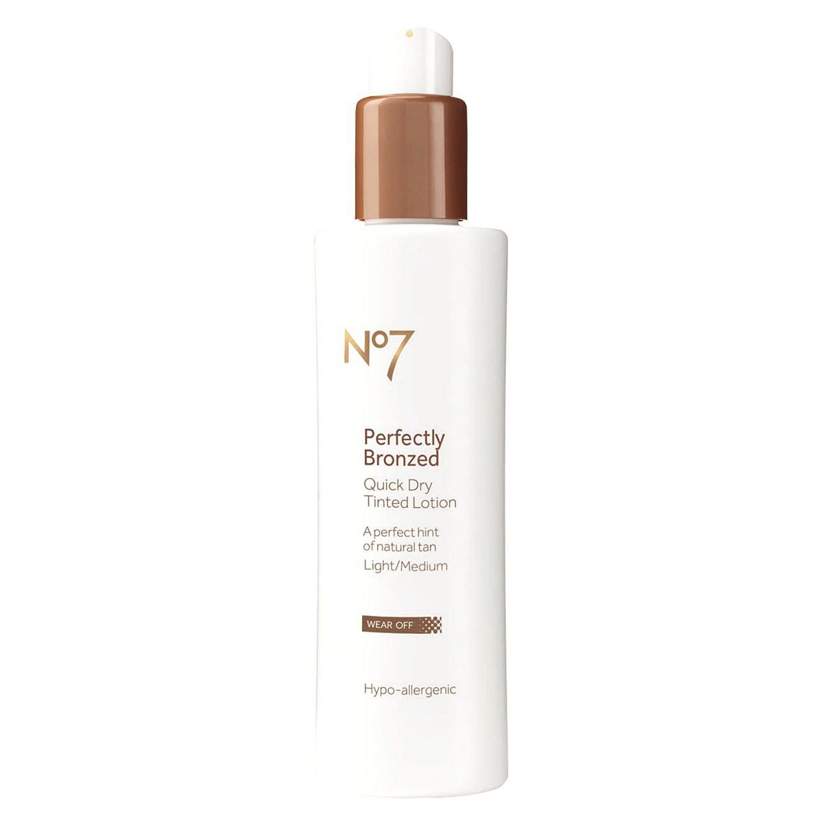 No7 Perfectly Bronzed Self Tan Quick Dry Tinted Lotion Light/medium