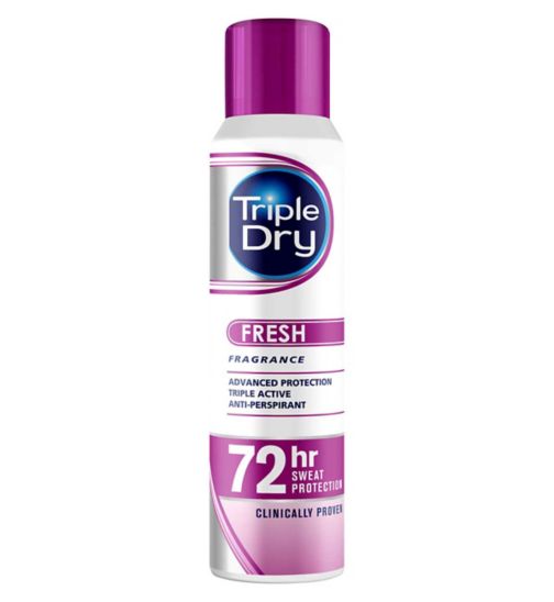 Triple Dry Anti-Perspirant Deodorant Spray Fresh Fragrance  150ml