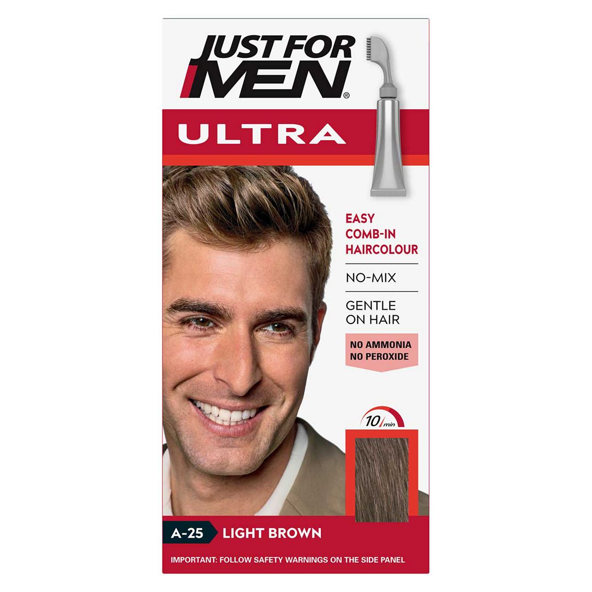Just For Men Autostop Hair Dye Light Brown