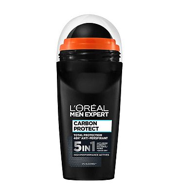 L’Oreal Men Expert Carbon Protect 4-in-1 Anti-Perspirant Roll-On Deodorant 50ml