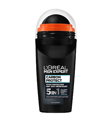 L'Oreal Men Expert Carbon Protect 4-in-1 Anti-Perspirant Roll-On Deodorant 50ml