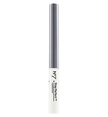 No7 Stay Perfect Liquid Eye Liner Silver Shimmer Silver Shimmer