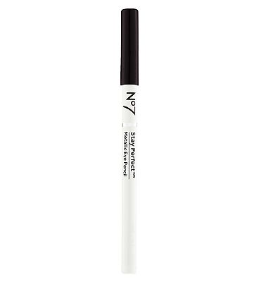 No7 SP Metallic Eye Pencil Black Black