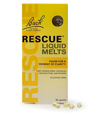 Bach Rescue Liquid Melts 28 Capsules 1.8g