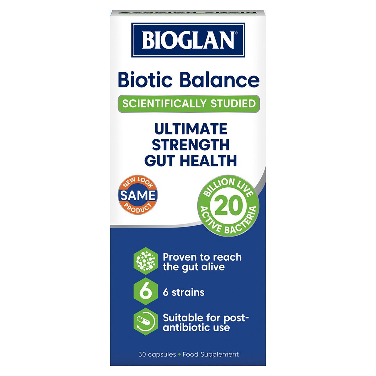 Bioglan Biotic Balance Ultimate Flora - 30 Capsules