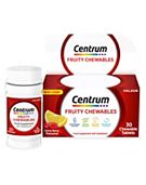 Centrum Fruity Chewables Multivitamins, 30 Tablets