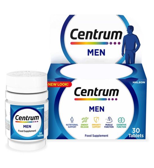 Centrum Men Multivitamins and Minerals 30 Tablets