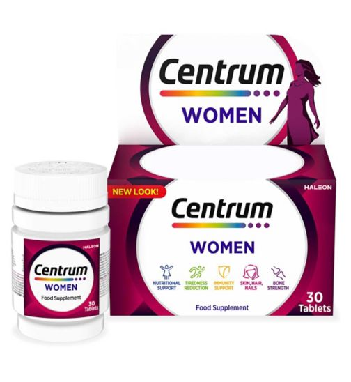 Centrum Women Multivitamins and Minerals, 30 Tablets