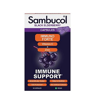 Sambucol Immuno Forte Capsules - 30 capsules