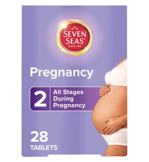 Seven Seas Pregnancy Vitamins with Folic Acid 28 Tablets