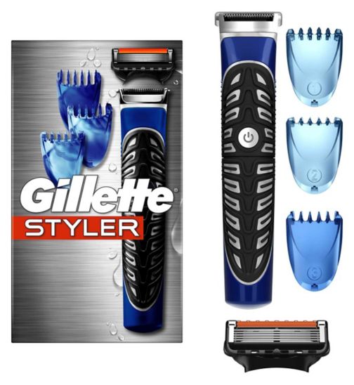 Gillette 4in1 Precision Body & Beard Trimmer, Shaver & Edger