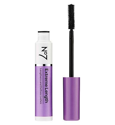 No7 Extreme Length Mascara Black Black