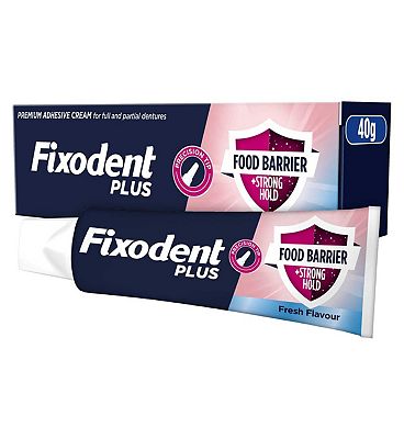 Fixodent Dual Protection Denture Adhesive 40g