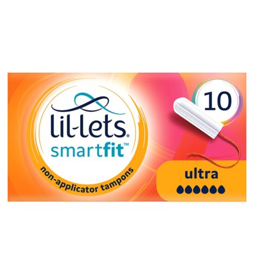 Lil-Lets Non-Applicator Tampons (SmartFit™) – Ultra – 10 pack