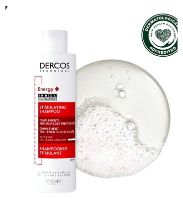 Vichy Dercos Anti-Hair Loss Shampoo for Weak Hair and Sensitive Scalps 200ml (10)