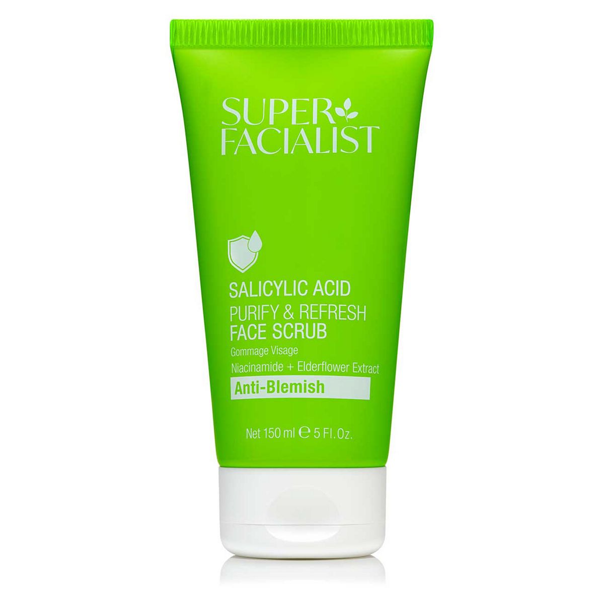 Super Facialist Salicylic Acid Anti Blemish Purify & Refresh Face Scrub 150Ml