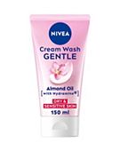 NIVEA Gentle Face Cleansing Cream Wash for Dry & Sensitive Skin, 150ml