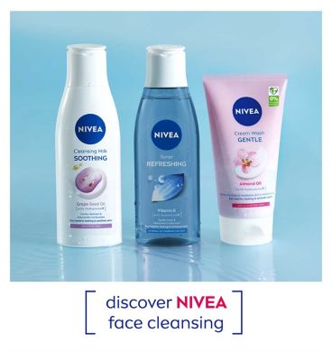NIVEA Gentle Face Cleansing Cream Wash for Dry & Sensitive Skin, 150ml (6)