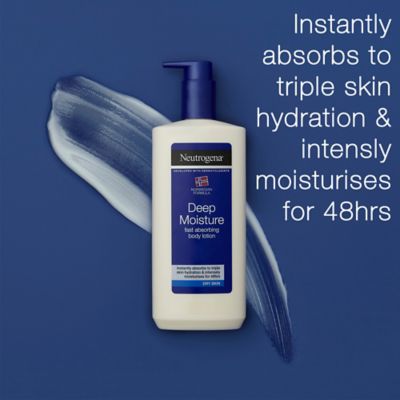 Neutrogena Norwegian Formula Deep Moisture Fast Absorbing Body Lotion 400ml (4)
