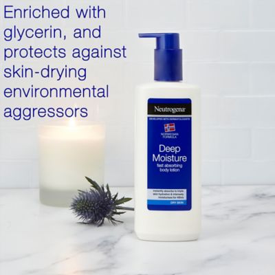 Neutrogena Norwegian Formula Deep Moisture Fast Absorbing Body Lotion 400ml (5)