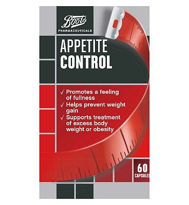 Boots Pharmaceuticals Appetite Control 60 capsules Boots