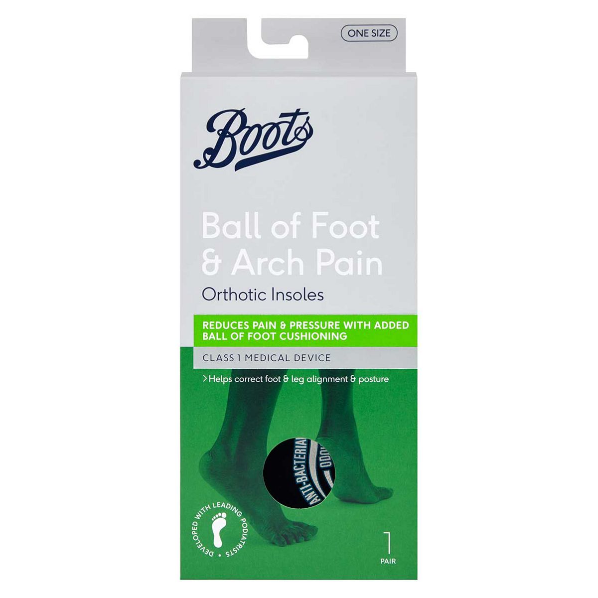   Ball Of Foot & Arch Pain Insoles