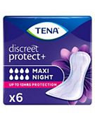 TENA Lady Maxi Night Incontinence Pads - 6 pack