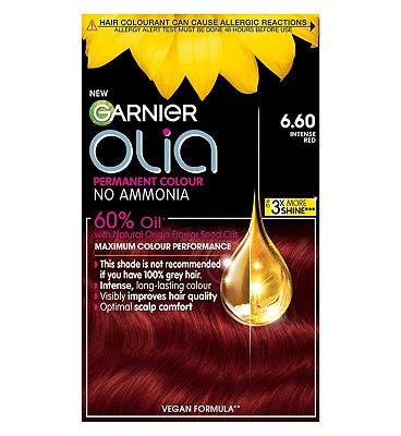 Garnier Olia Permanent Hair Colour 6.60 Intense Red