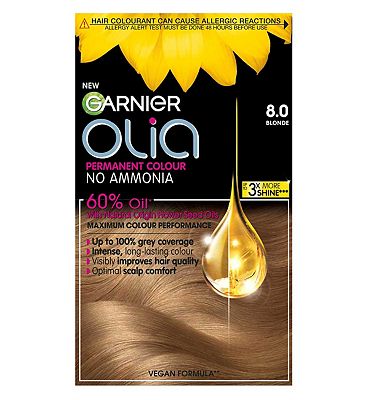 Garnier Olia Permanent Hair Colour 8.0 Blonde