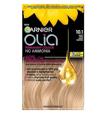 Garnier Olia Permanent Hair Colour 10.1 Very Light Ash Blonde