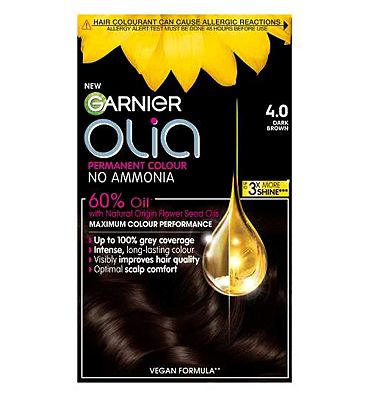 Garnier Olia Permanent Hair Colour 4.0 Dark Brown
