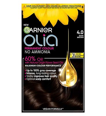 Garnier Olia Permanent Hair Colour 4.0 Dark Brown