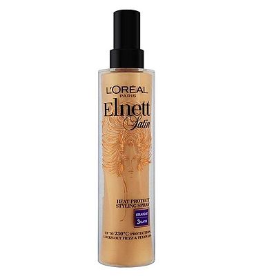 L'Oral Paris Elnett Satin Heat Protect Styling Spray 170ml