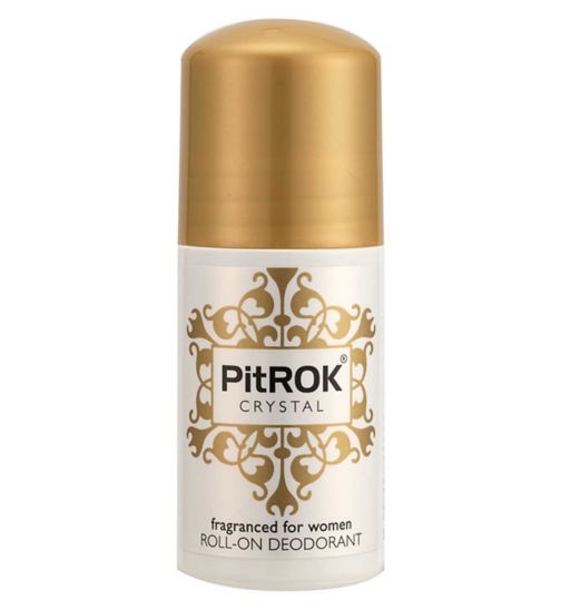 PitROK Crystal Roll-On Deodorant for Women 50ml