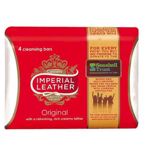 Imperial Leather Original Bar Soap 4 x 100g
