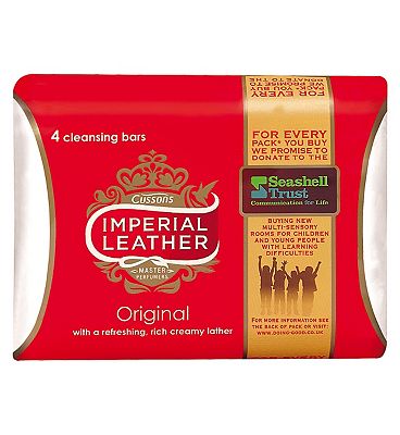 Imperial Leather Bar Soap Original 100g 4 Pack