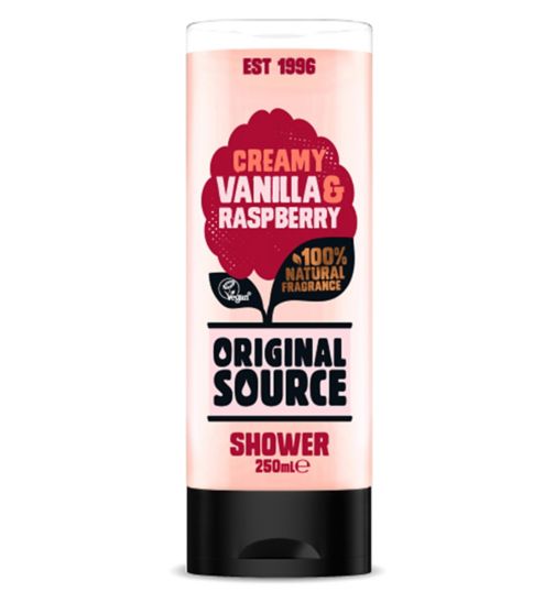 Original Source Vanilla & Raspberry Shower Gel Body Wash 250ml
