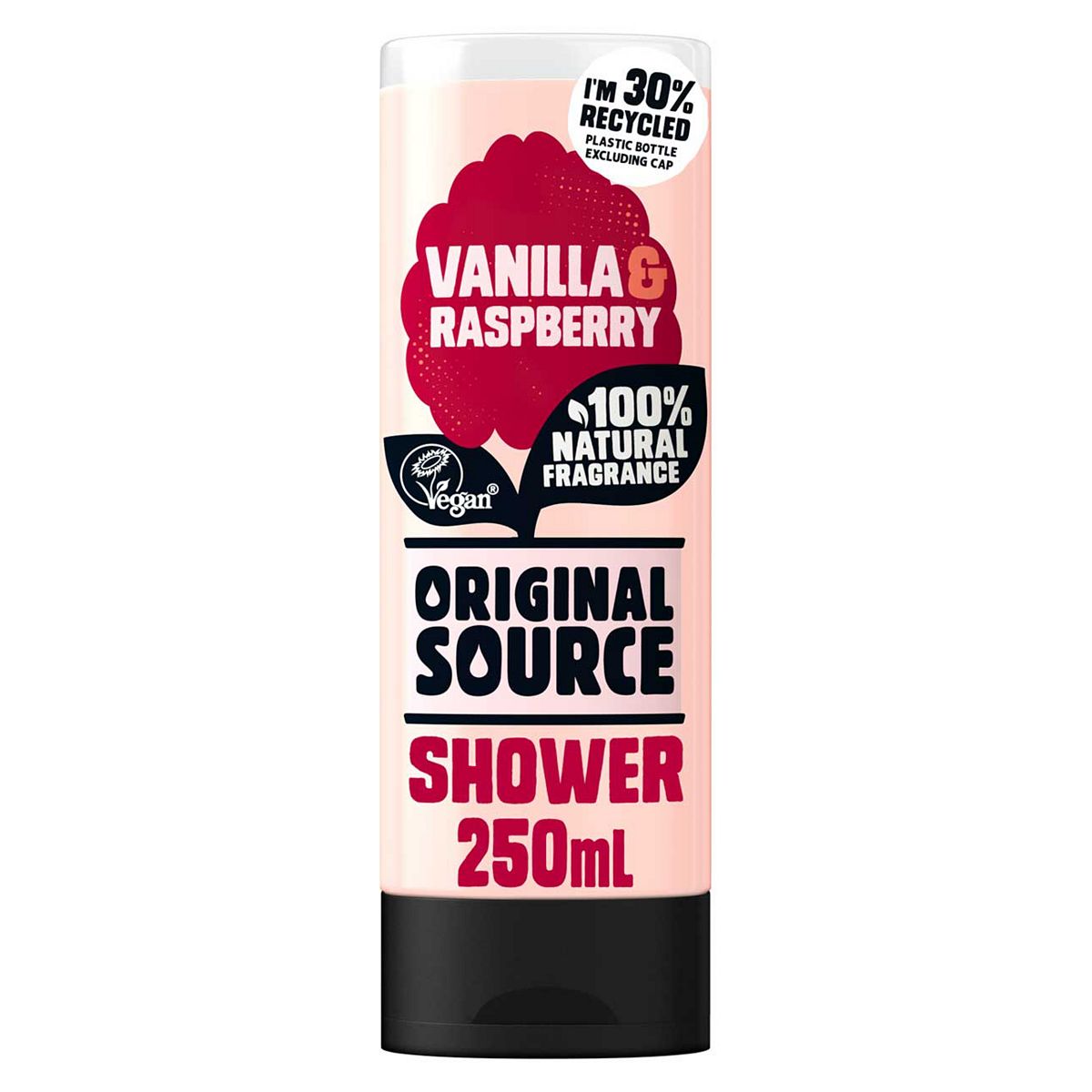 Original Source Vanilla And Raspberry Shower Gel Body Wash250 ml, 250ml