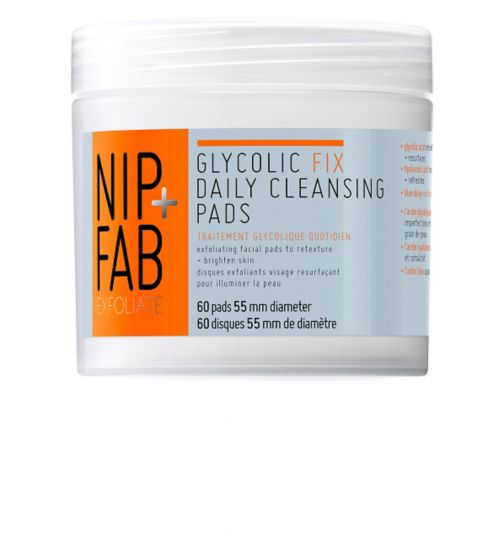 NIP+FAB Glycolic Fix Daily Cleansing Pads 60 pack