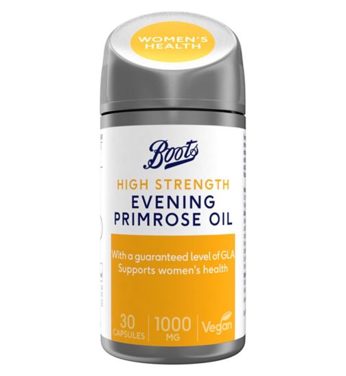 Boots Evening Primrose Oil 1000 mg 30 Capsules (1 month supply)