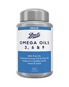 Boots Omega Oils 3 6 & 9 180 Capsules (6 month supply)