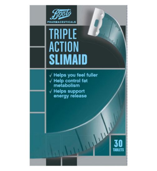 Boots Triple Action SlimAid - 30 Tablets