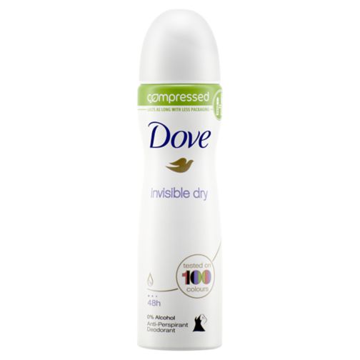 Dove Compressed Aerosol Anti-perspirant Deodorant Invisible Dry 75 ml