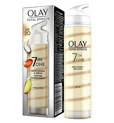 Olay Total Effects 7-in-1 Anti-Ageing Moisturiser and Serum Duo 40ml