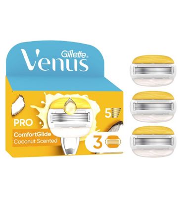 Gillette Venus Comfortglide With Olay Women's Razor Blades, 3 Pack - Boots