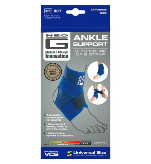 Neo G Ankle Support with Figure Of 8 Strap - Universal Size