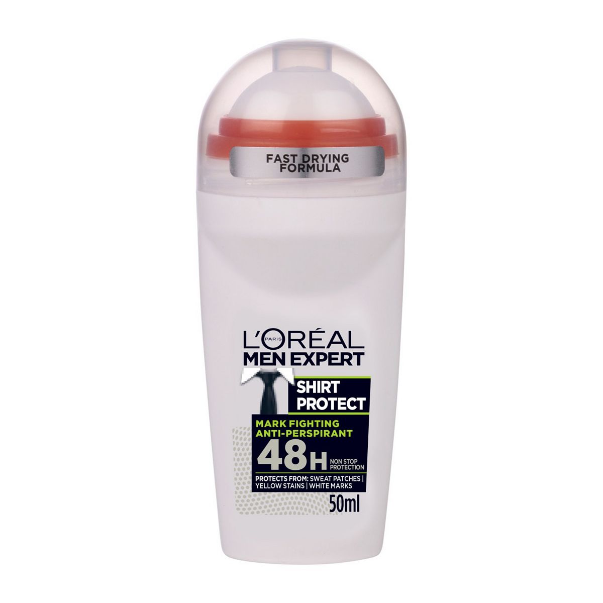 L'oreal Men Expert Shirt Protect Anti-Marks 48H Roll On Antiperspirant Deodorant 50Ml
